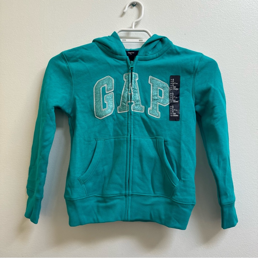 Gap Kids Vintage Soft Arch Logo Hoodie S